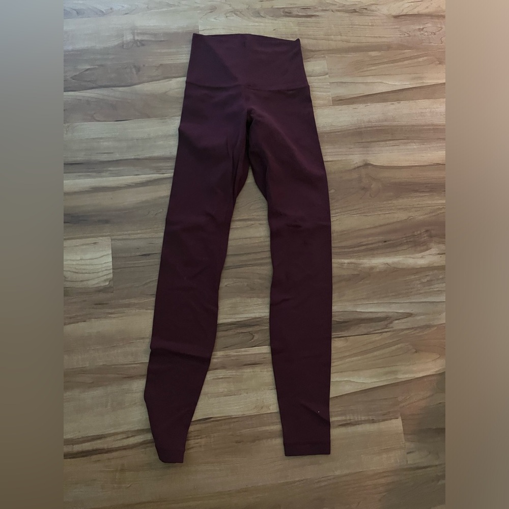 Maron lululemon leggings